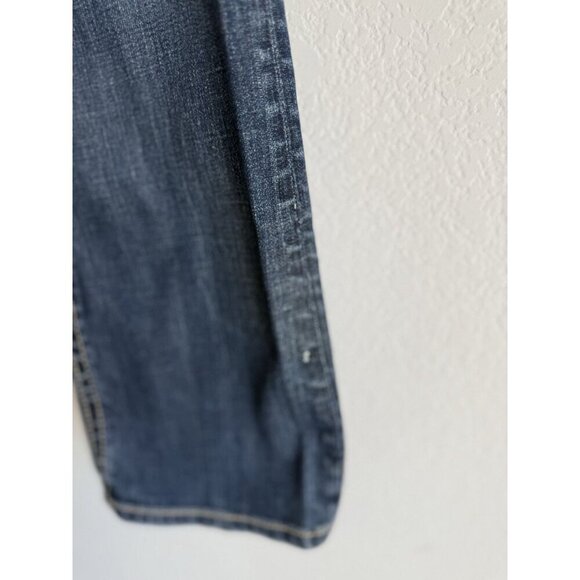 MEK Denim Capetown Bootcut Dark Wash‎ Women's Jeans Low Rise Size 26 x 34 - Picture 8 of 16
